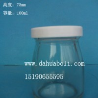徐州生产100ml布丁玻璃瓶,厂家直销玻璃酸奶瓶