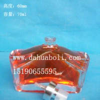徐州生产70ml工艺香水玻璃瓶,卡口玻璃香水瓶批发