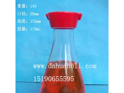 150ml玻璃调料瓶生产商,徐州可控玻璃油瓶批发
