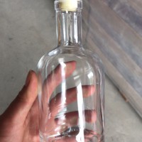 厂家直销375ml伏特加玻璃酒瓶,工艺玻璃酒瓶生产厂家