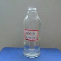 380ml饮料玻璃瓶生产商厂家直销玻璃果汁瓶