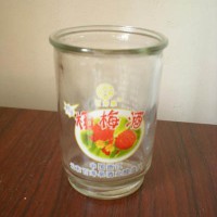 烤花玻璃酒杯,徐州生产玻璃口杯酒