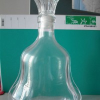 750ml扁葫芦工艺玻璃酒瓶,洋酒玻璃瓶生产商
