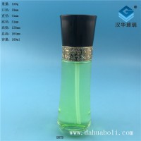 100ml黑盖乳液玻璃瓶生产厂家,徐州化妆品玻璃瓶批发