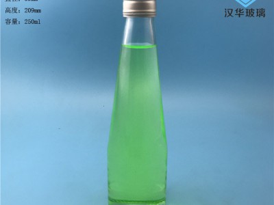 厂家直销250ml果汁玻璃瓶徐州玻璃饮料瓶批发