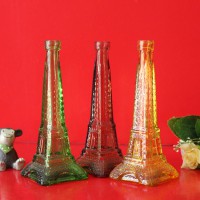 喷涂玻璃花瓶工艺玻璃花瓶生产商铁塔玻璃瓶