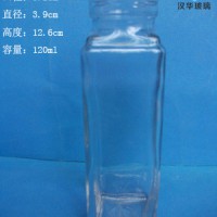 120ml长方形玻璃饮料瓶