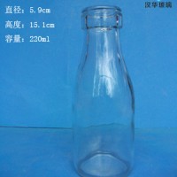 厂家直销200ml牛奶玻璃瓶酸奶玻璃瓶批发