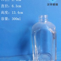 300ml方形洗手液玻璃瓶生产厂家