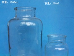 透明广口试剂玻璃瓶