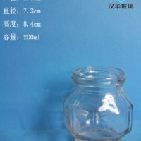 徐州生产200ml麻辣酱玻璃瓶辣椒酱玻璃瓶批发