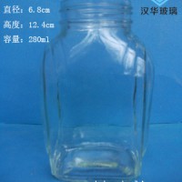 热销280ml蜂蜜玻璃瓶,徐州玻璃蜂蜜瓶生产厂家