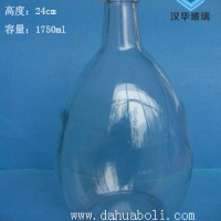 1750ml大容量白酒玻璃瓶,泡酒玻璃瓶批发