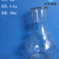 徐州生产580ml水烟袋玻璃瓶批发
