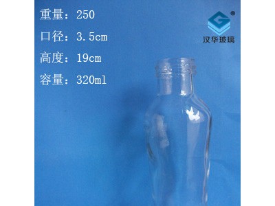 热销320ml果汁玻璃瓶,徐州饮料玻璃瓶生产商