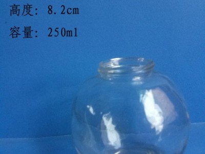 徐州生产250ml圆球玻璃瓶工艺玻璃瓶批发