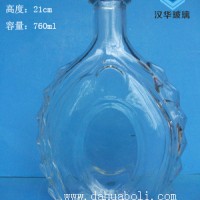 750ml洋酒玻璃瓶生产商威士忌酒瓶批发