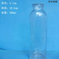 热销360ml冷泡茶玻璃瓶酸奶玻璃瓶批发玻璃饮料瓶价格