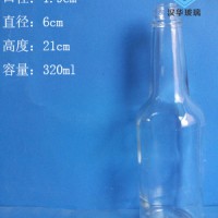 厂家直销320ml酱油玻璃瓶,批发麻油玻璃瓶