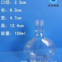 热销150ml玻璃小酒瓶,三两装白酒玻璃瓶批发