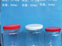徐州生产广口玻璃麻辣酱玻璃瓶