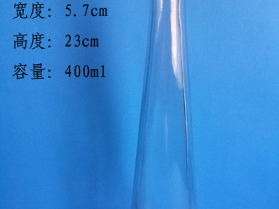 热销400ml果醋玻璃酒瓶葡萄酒玻璃瓶批发