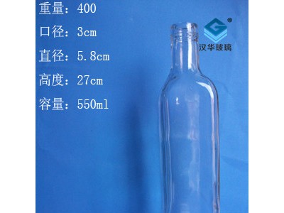 500ml橄榄油玻璃瓶生产厂家