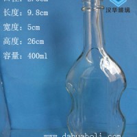 徐州生产400ml玻璃白酒瓶,厂家直销高档玻璃酒瓶