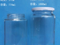 大口玻璃罐头瓶生产厂家