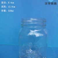 徐州生产500ml蜂蜜玻璃瓶,厂家直销玻璃蜂蜜瓶价格