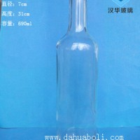 徐州生产700ml果酒玻璃瓶,厂家直销玻璃白酒瓶