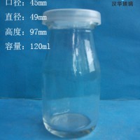 徐州生产100ml高布丁玻璃瓶,厂家直销玻璃果冻瓶