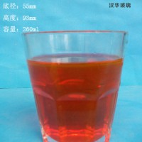 徐州生产250ml出口威士忌玻璃酒杯
