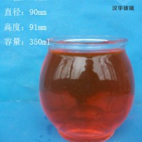 徐州生产350ml蜡烛玻璃杯,工艺玻璃烛台批发