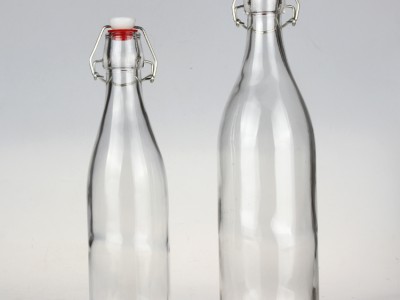 250ml500ml750ml1000ml卡扣玻璃瓶酵素酒瓶