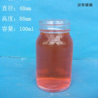 热销100ml玻璃枇杷膏瓶,厂家直销枇杷膏玻璃瓶