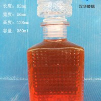 徐州生产350ml出口玻璃酒瓶