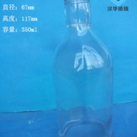350ml玻璃白酒瓶生产厂家