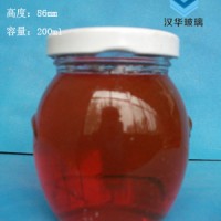 食品玻璃瓶生产厂家200ml玻璃罐头瓶