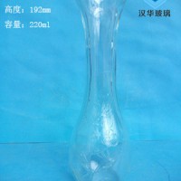 徐州生产200ml一枝花玻璃花瓶批发价格