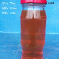 徐州生产270ml饮料玻璃瓶果汁玻璃瓶批发