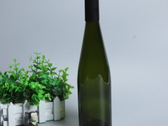 500ml墨绿色玻璃红酒瓶葡萄酒玻璃瓶