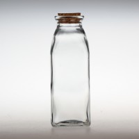 350ml方形冷泡茶玻璃牛奶瓶酸奶玻璃瓶