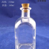 徐州生产140ml方形香薰玻璃瓶
