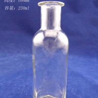 230ml小口透明玻璃试剂瓶
