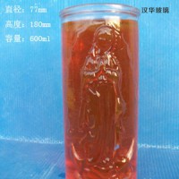 厂家直销600ml出口玻璃蜡烛杯