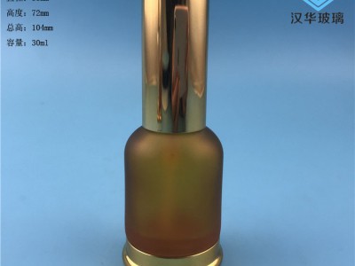 徐州生产30ml香水玻璃瓶电镀盖喷雾瓶批发