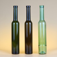 徐州生产375ml墨绿色红酒玻璃瓶葡萄酒玻璃瓶
