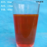 厂家直销430ml玻璃水杯果汁玻璃杯