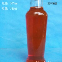 徐州生产340ml果汁饮料玻璃瓶